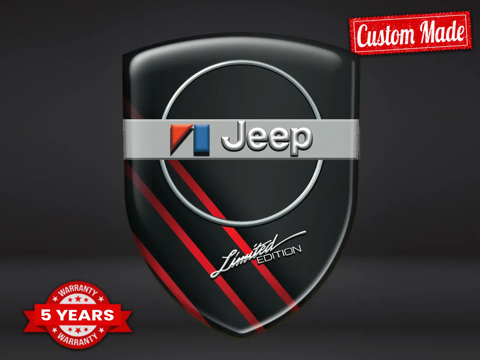 Jeep Insignias Auto Personalizadas Máximo Duradero Diseño Pro